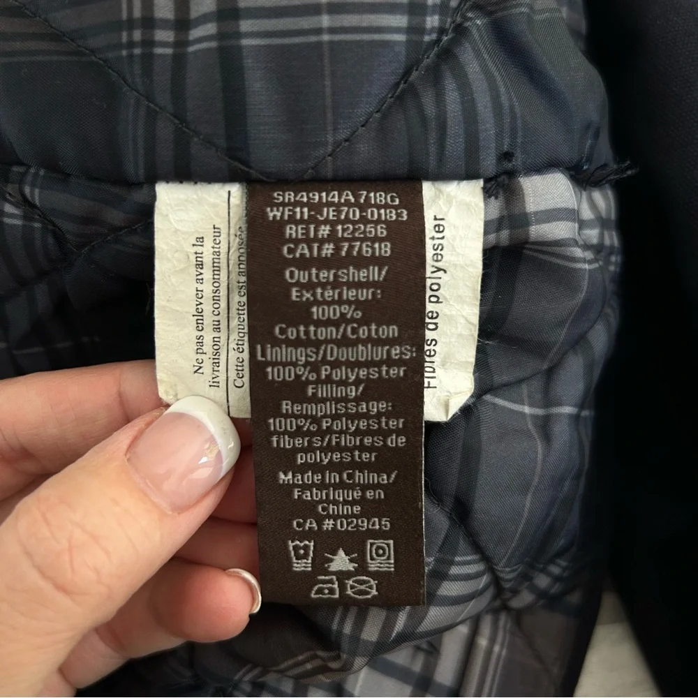 Jessica Navy and Brown Utility Jacket - Picture 13 of 16